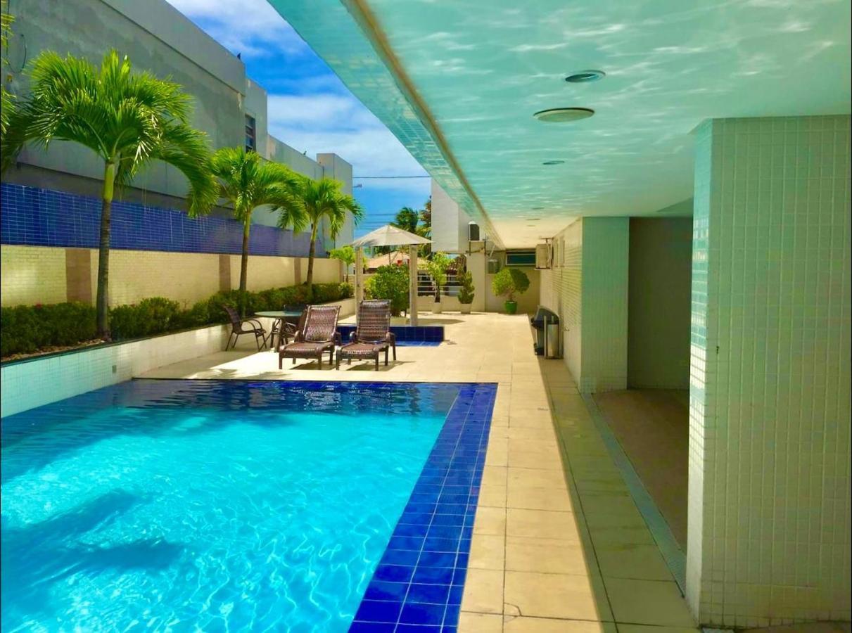 Flat Beira Mar Tambau Aparthotel Joao Pessoa Bagian luar foto